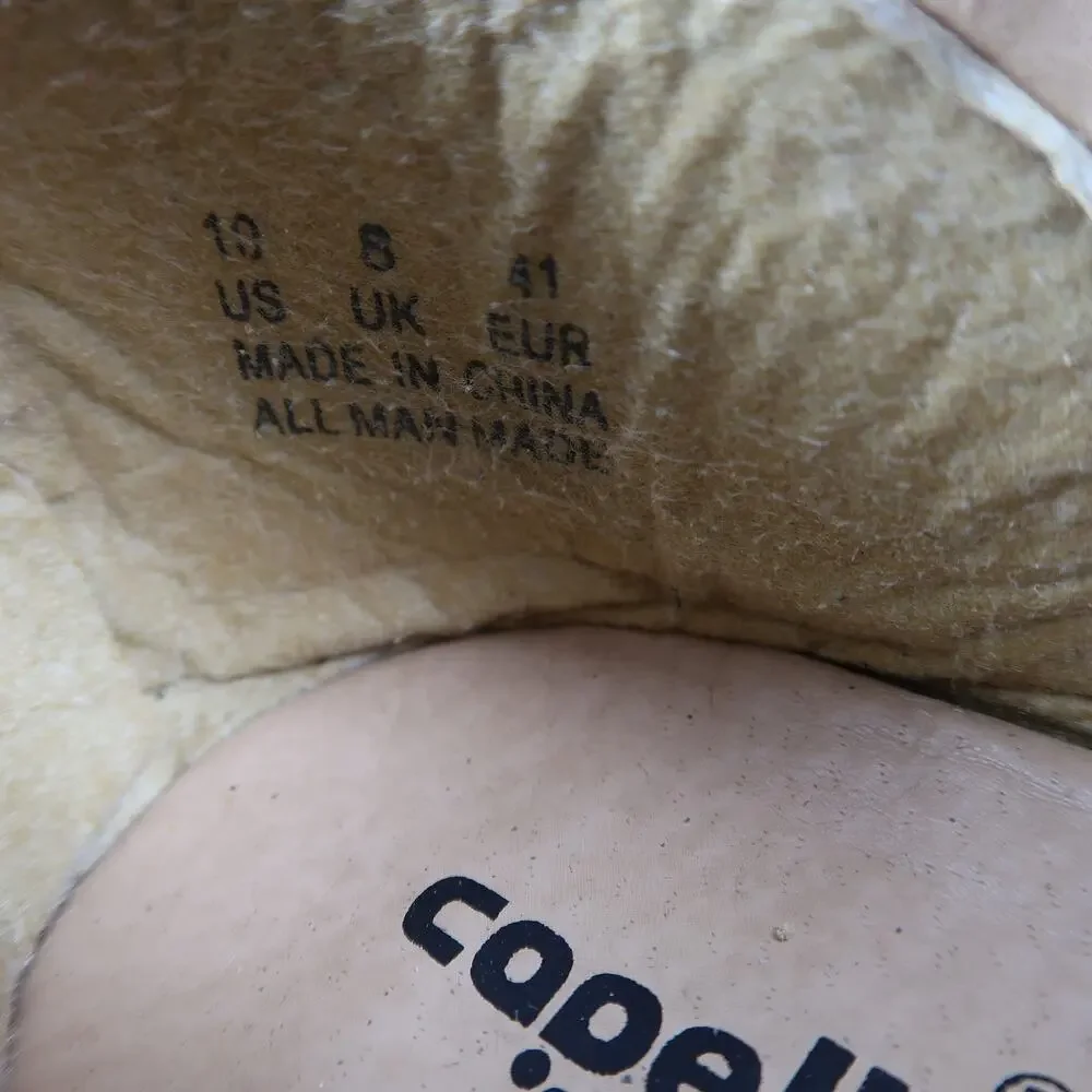 Capelli Shoes Womens 10 Ballet Flats Fashion Slip On Faux Snakeskin Casual